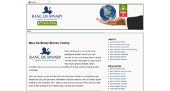 Desktop Screenshot of bbinarytrading.com